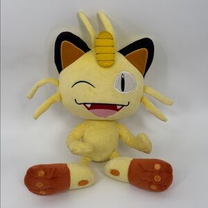 Cute Yellow and Brown Plush Toy Tony Pokémon character
